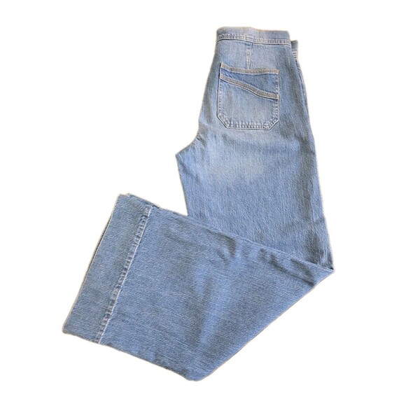 GAP Denim Wide Leg High Rise Jeans Womens Size 8 / 29 Stride Retro Boho - Picture 10 of 10